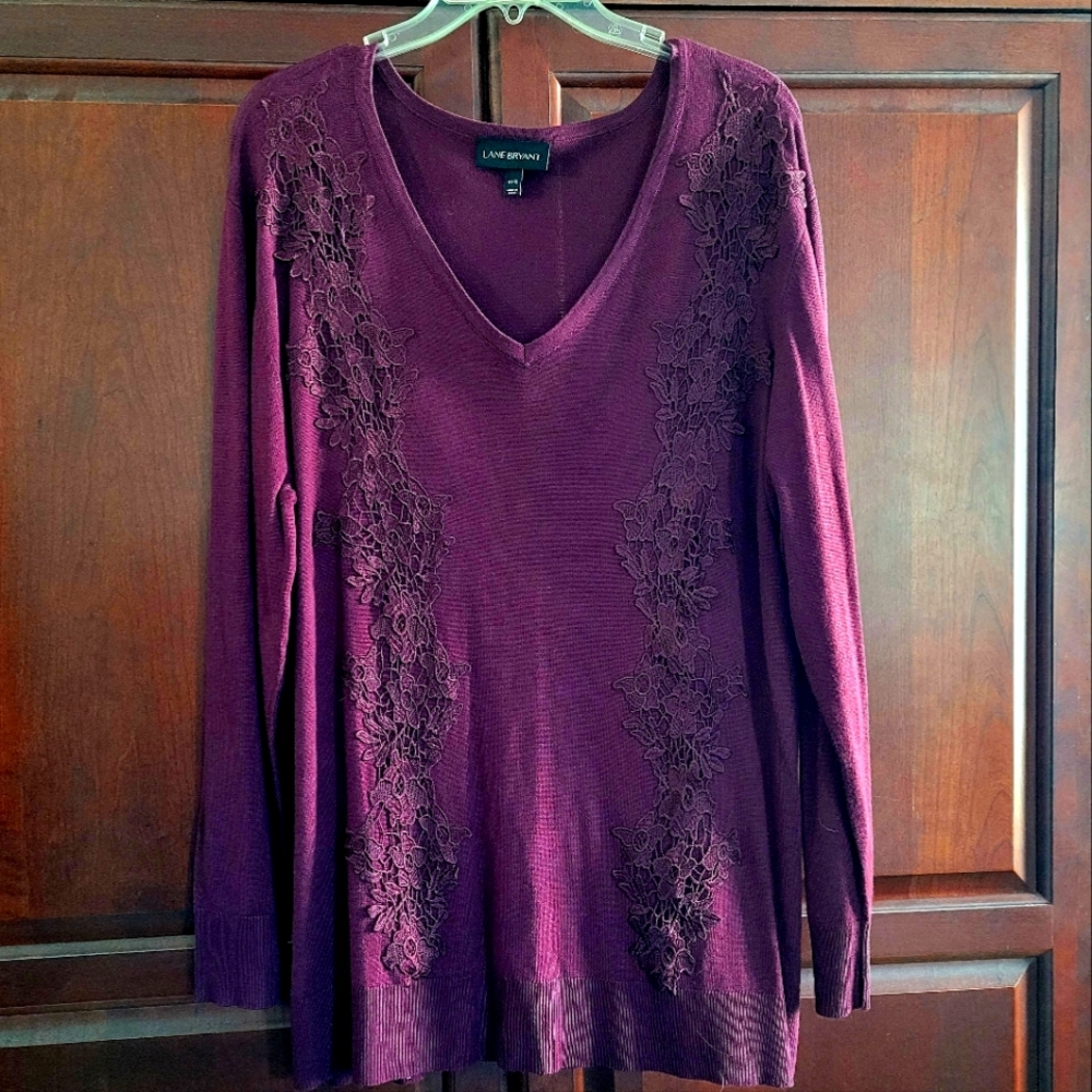 EUC Lane Bryant Long Sleeve Sweater